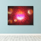 樹状突起の顕微鏡的見解1 キャンバスプリント (インサイチュ (ウッドフロア))