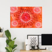 樹状突起の顕微2 ポスター (ホームオフィス)