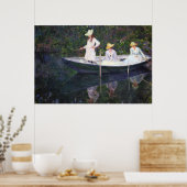 樹皮で – Claude Monet - 1887 ポスター (キッチン)