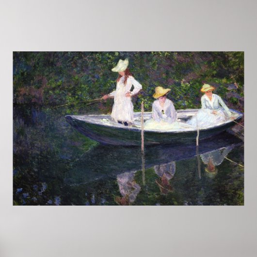 樹皮で – Claude Monet - 1887 ポスター (正面)