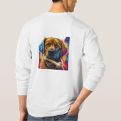 樹皮と兄弟» Tシャツ (裏面)