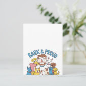 樹皮と父誇りを持ったの日 ポストカード (スタンド正面)