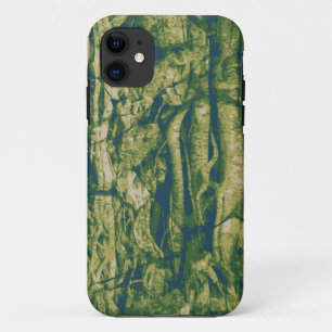 樹皮のカムフラージュパターン iPhone 11 ケース