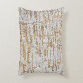樹皮の抽象芸術の自然なパターン アクセントクッション (正面(垂直))