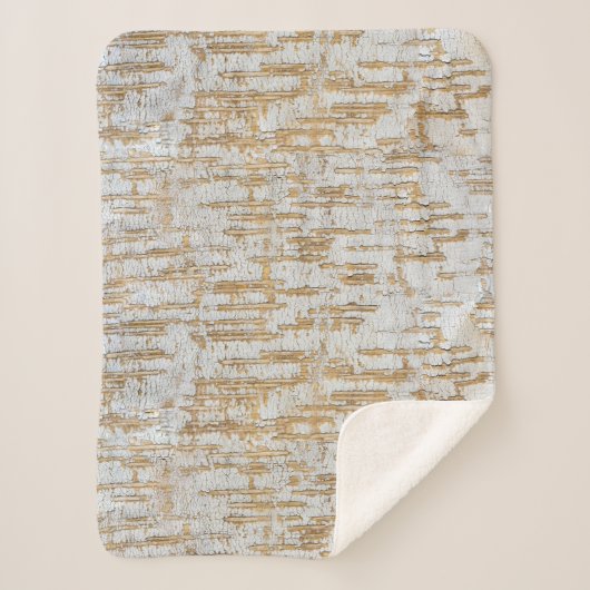 樹皮の抽象芸術の自然なパターン シェルパブランケット (正面)