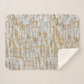 樹皮の抽象芸術の自然なパターン シェルパブランケット (正面(横))