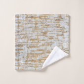 樹皮の抽象芸術の自然なパターン バスタオルセット (ウォッシュタオル)