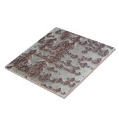 樹皮の木型陶磁器タイル タイル (側面)