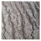 樹皮の木型 タイル (正面)