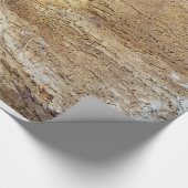 樹皮の木型 ラッピングペーパー (角)