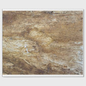 樹皮の木型 ラッピングペーパー (フラット)