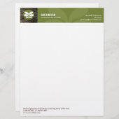 樹皮の環境レターヘッド レターヘッド (正面/裏面)