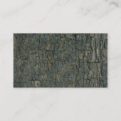 樹皮の質 名刺 (裏面)