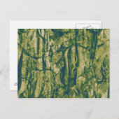樹皮カモフラージパターン ポストカード (正面/裏面)