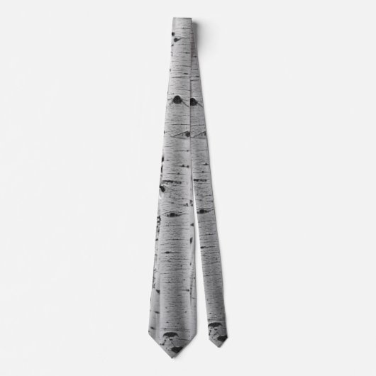 樹皮パターン-震動《植物》アスペン ネクタイ (正面)