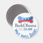 樹皮マグネットまで待つ マグネット (正面/裏面)