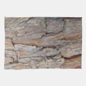 樹皮秋秋の模様 キッチンタオル (横)