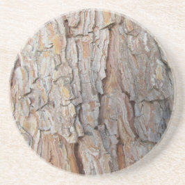 樹皮秋秋の模様 コースター