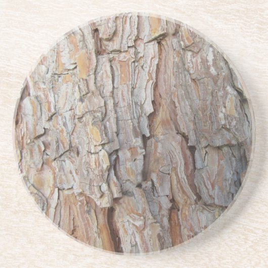 樹皮秋秋の模様 コースター (正面)