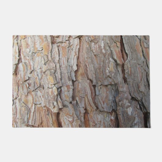 樹皮秋秋の模様 ドアマット (正面)