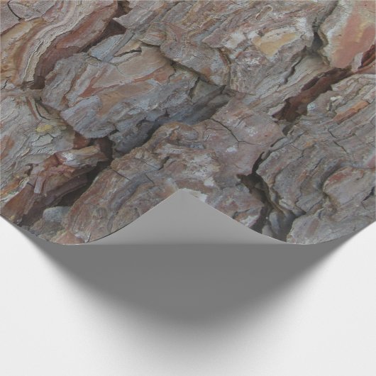 樹皮秋秋の模様 ラッピングペーパー (角)