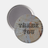 樹皮素朴パターン写真自然 マグネット (正面/裏面)