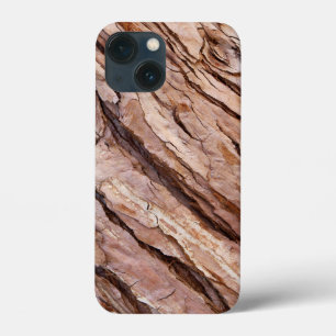 樹皮質感カッコいいユニーク iPhone 13 MINIケース