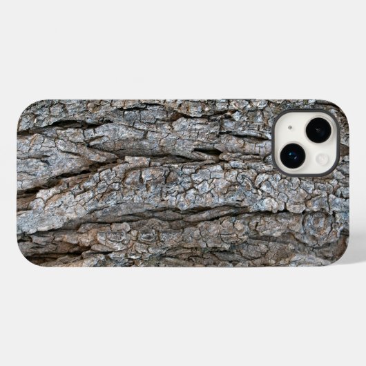 樹皮質感 Case-Mate iPhoneケース (裏面 (横))