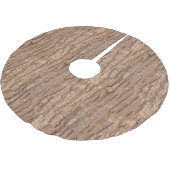 樹皮 ブラッシュドポリエステルツリースカート (アングル)