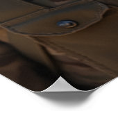 樹皮、点、繰り返し:ファーの規律 ポスター (角)