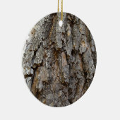 樹皮IV抽象芸術自然 セラミックオーナメント (右)
