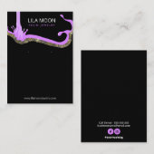 樹脂イヤリング業務用イヤリングカード 名刺 (正面/裏面)