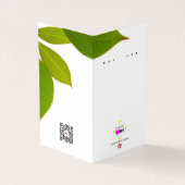 樹脂製イヤリングディスプレイカード 名刺 (外部)