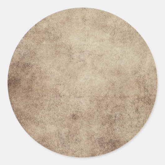 樹齢とグレー擦り切れたの茶色のヴィンテージテクスチャ ラウンドシール (正面)