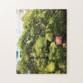 樹齢三百年の松 ジグソーパズル (縦)
