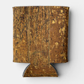 樹齢擦り切れた木材パネル 缶クーラー (正面)