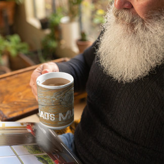樹齢木木目材板 コーヒーマグカップ