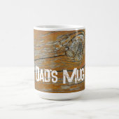 樹齢木木目材板 コーヒーマグカップ (中央)