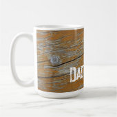 樹齢木木目材板 コーヒーマグカップ (左)