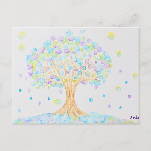 樹 ポストカード (正面)
