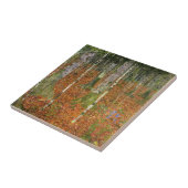 樺の木が付いているグスタフのクリムトの農家 タイル (側面)