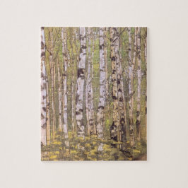 樺の木の木々（ローリヒ） ジグソーパズル