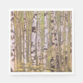 樺の木の木々（ローリヒ） スタンダードランチョンナプキン