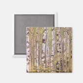 樺の木の木々（ローリヒ） マグネット (正面/裏面)