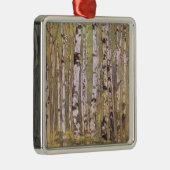 樺の木の木々（ローリヒ） メタルオーナメント (右)