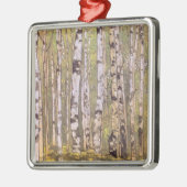 樺の木の木々（ローリヒ） メタルオーナメント (左)