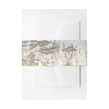 樺の木の木の樹皮ベリーバンド素朴結婚用