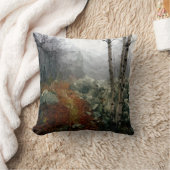 樺の木の木 クッション (ブランケット)