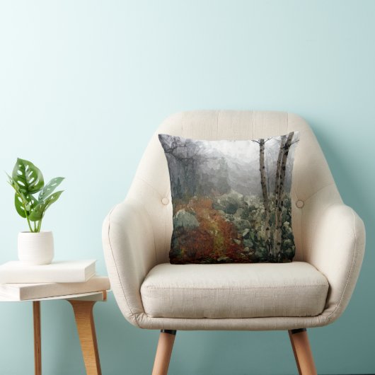 樺の木の木 クッション (椅子)