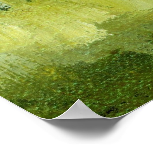 樺の木の木 ポスター (角)